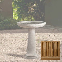 Campania Isleboro Birdbath