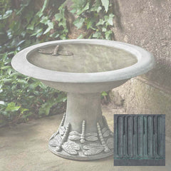 Campania Dragonfly Birdbath - Small