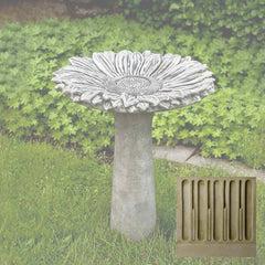 Campania Sunflower Birdbath