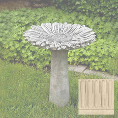 Campania Sunflower Birdbath