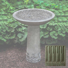 Campania Cirrus Birdbath