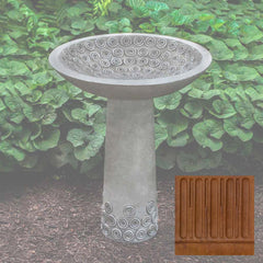 Campania Cirrus Birdbath