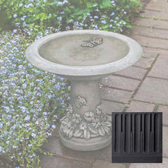 Campania Spring Meadow Birdbath