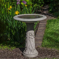 Campania Iris Birdbath