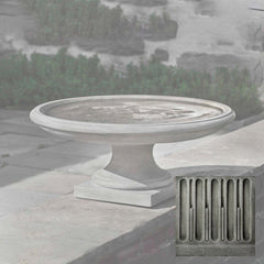 Campania Montebello Birdbath