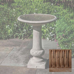 Campania Williamsburg Knot Birdbath