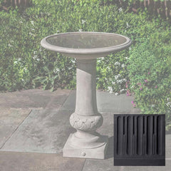 Campania Williamsburg Knot Birdbath