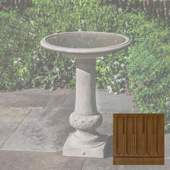 Campania Williamsburg Knot Birdbath