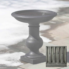 Campania Balustrade Birdbath