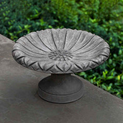 Campania Lotus Birdbath Small