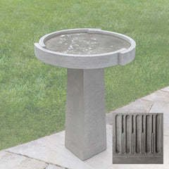 Campania Concept Birdbath