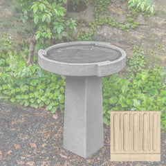 Campania Concept Birdbath, Small