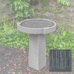 Campania Concept Birdbath, Small