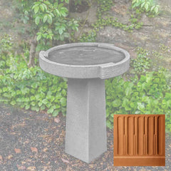 Campania Concept Birdbath, Small