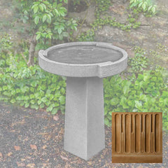 Campania Concept Birdbath, Small