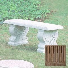 Campania Traditional Straight Bench