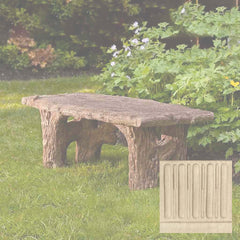 Campania Faux Bois Bench