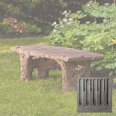 Campania Faux Bois Bench