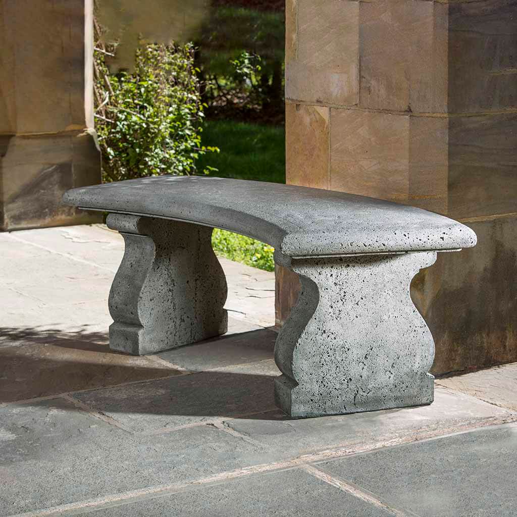 Campania Provencal Curved Bench