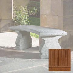 Campania Provencal Curved Bench
