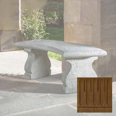 Campania Provencal Curved Bench