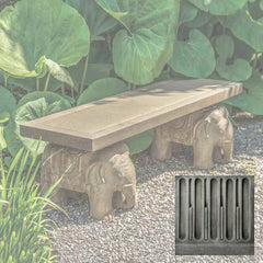 Campania Elephant Bench