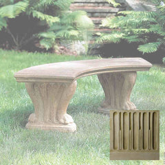 Campania Curved West Chester Bench