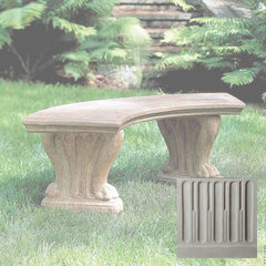 Campania Curved West Chester Bench