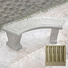 Campania Curved Leaf Bench