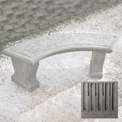 Campania Curved Leaf Bench