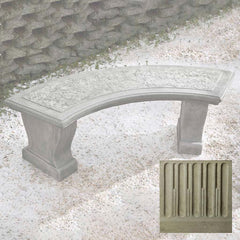 Campania Curved Leaf Bench