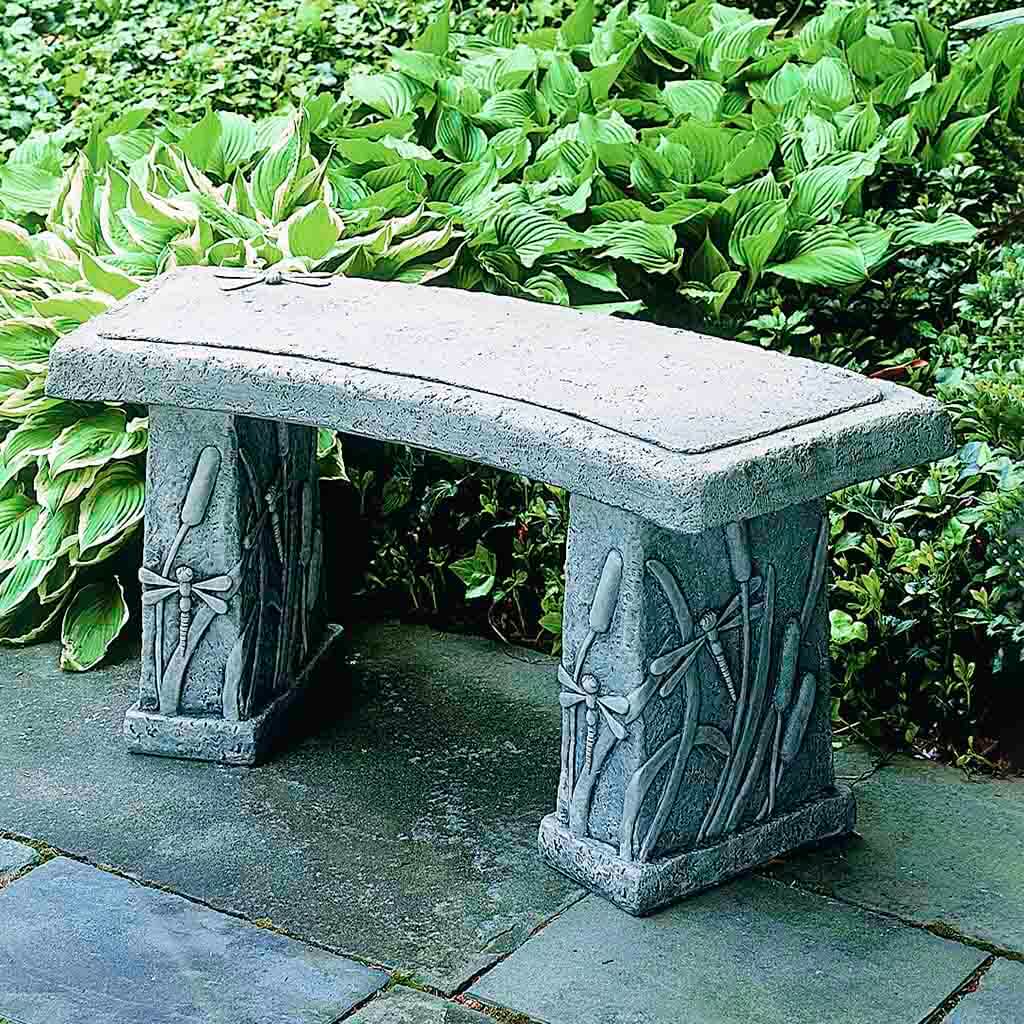 Campania Dragonfly Curved Bench