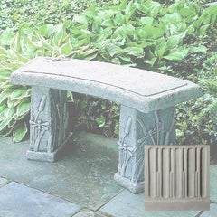 Campania Dragonfly Curved Bench