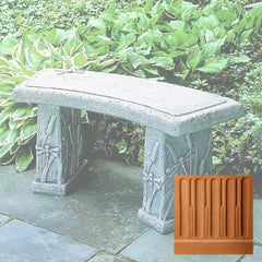 Campania Dragonfly Curved Bench