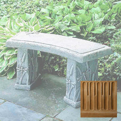 Campania Dragonfly Curved Bench