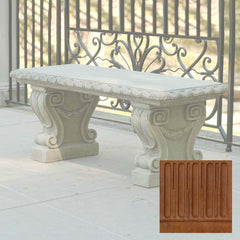 Campania Longwood Main Fountain Garden Bench