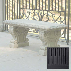 Campania Longwood Main Fountain Garden Bench