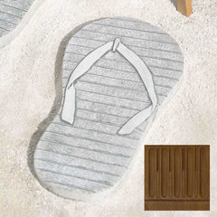 Campania Flip Flop Stepping Stone - Left and Right