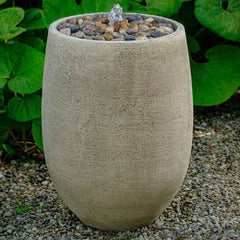 Campania Bebel Pebble Fountain, Tall