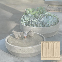 Campania Beveled Songbird Fountain