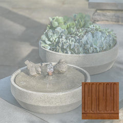 Campania Beveled Songbird Fountain