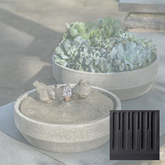 Campania Beveled Songbird Fountain