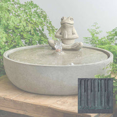Campania Yoga Frog Fountain
