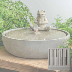 Campania Yoga Frog Fountain