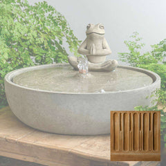 Campania Yoga Frog Fountain
