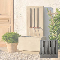 Campania Mondrian Fountain, Tall