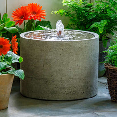 Campania Salinas Fountain, Low