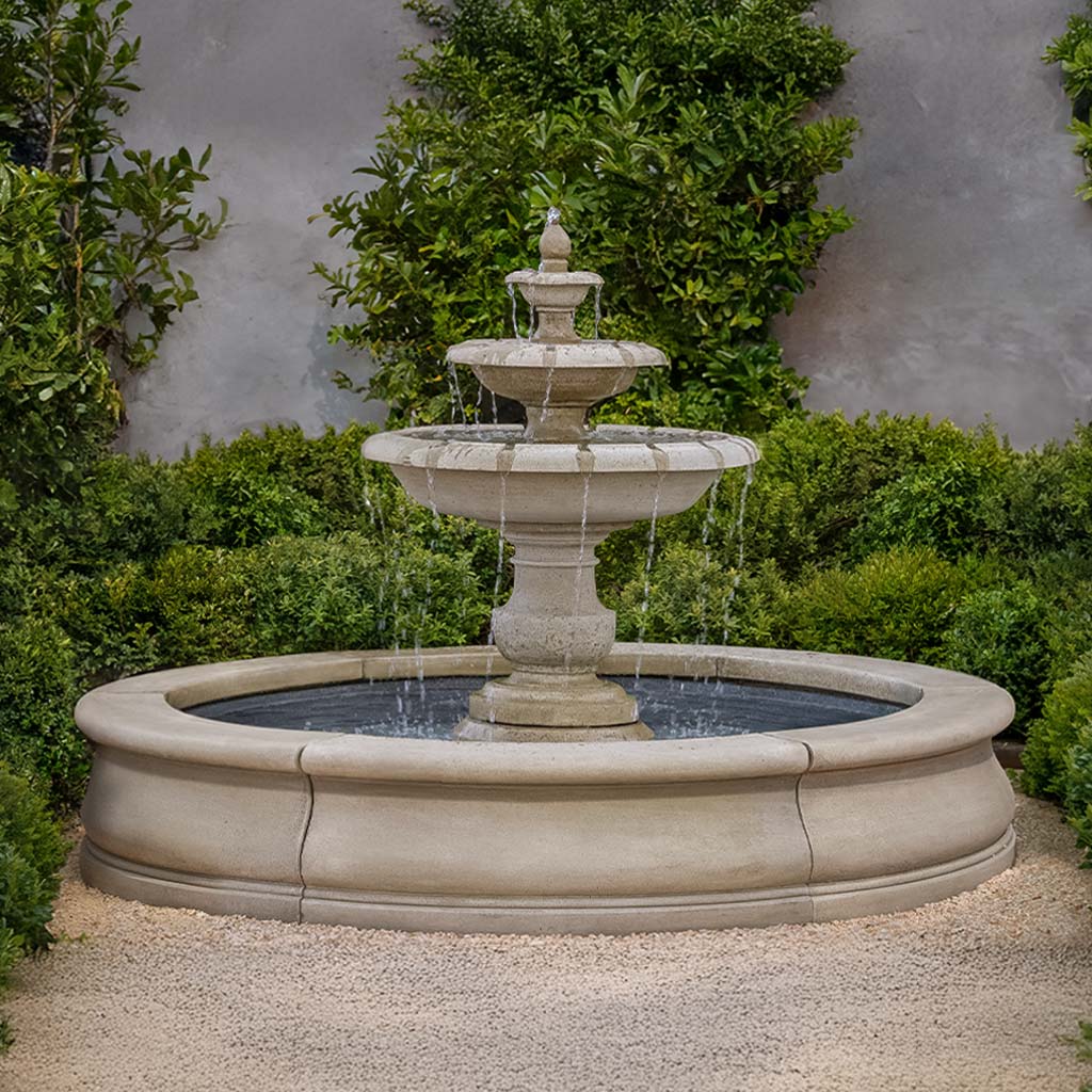 Campania Alessia Fountain in Basin
