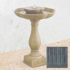 Campania Flores Pedestal Fountain