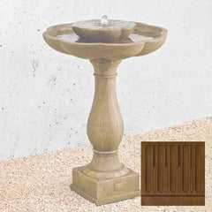 Campania Flores Pedestal Fountain